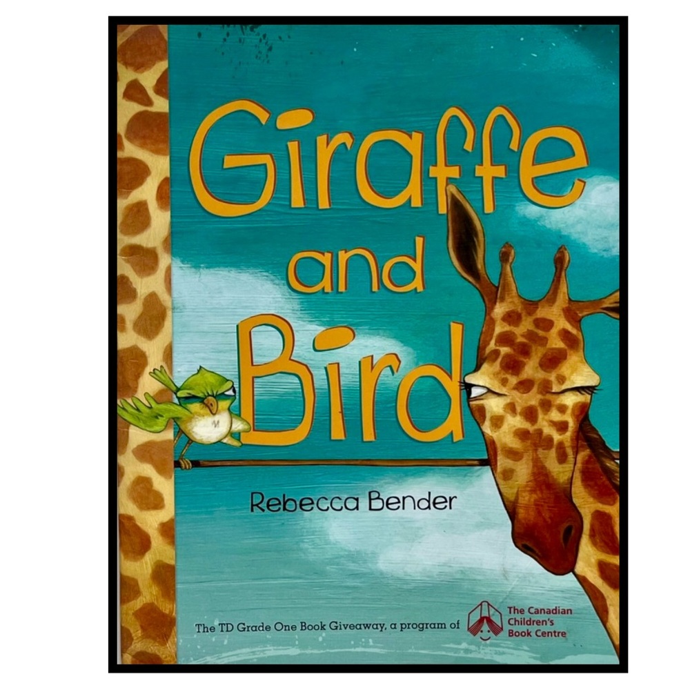 Giraffe and Bird Book by Rebecca Bender